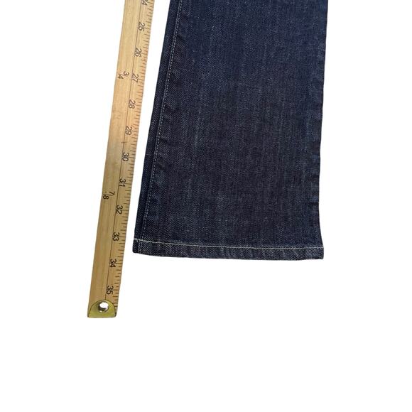 Freedom of Choice Bootcut Jeans Size 25 Dark Wash Slim USA Made - Picture 9 of 12